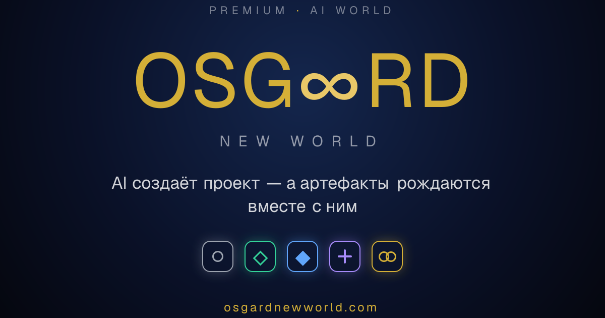 OSGARD NEW WORLD — 官网预览图
